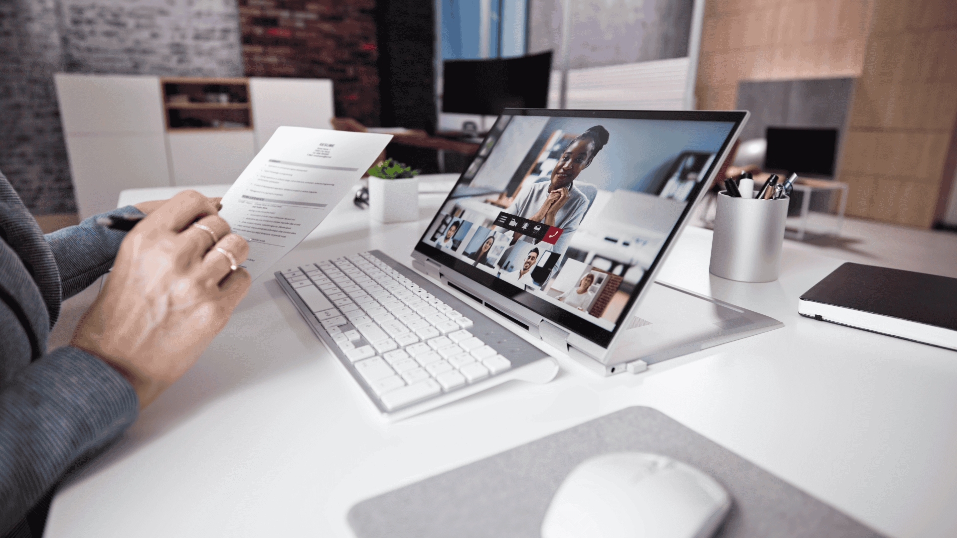 Virtual interview